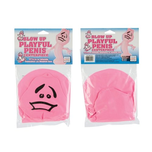 California Exotic Novelties Blow Up Playful Penis-Centerpiece