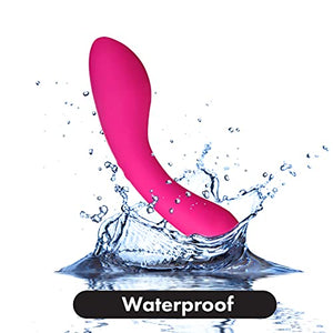 The Swan Wand Powerful Vibrator, Quiet Silicone Massager, Waterproof And Rechargeable Clitoral Stimulator, Multi-Function, Multi-Speed, Pink Color Adult Sex Toy