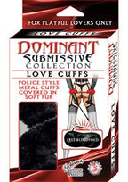 Dominant Submissive Collection Loves Cuffs- Black