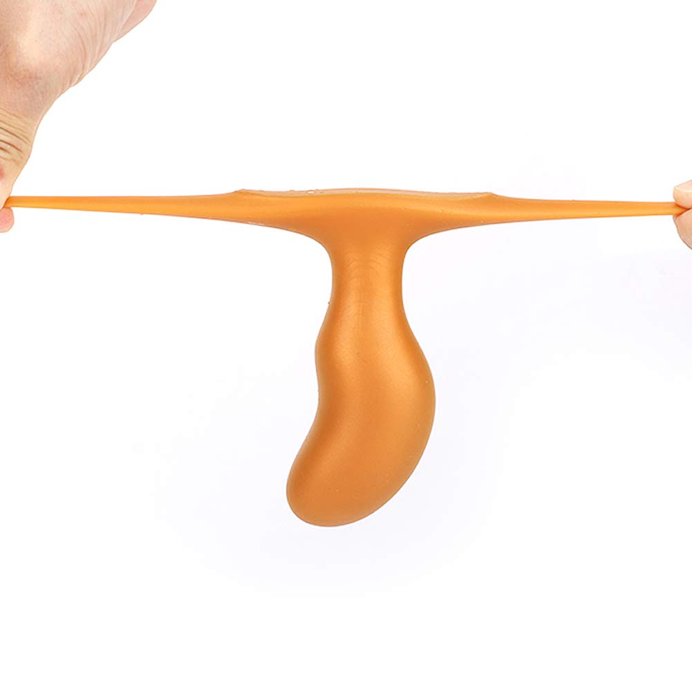 Super Soft Anal Plug, Sex Factory Flexible Liquid Silicone Butt Plug Prostate Massage G-Spot Dildo Anal Trainer Kit For Beginner Advanced Players (Xl)