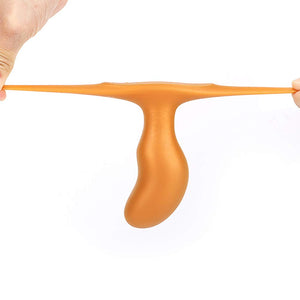 Super Soft Anal Plug, Sex Factory Flexible Liquid Silicone Butt Plug Prostate Massage G-Spot Dildo Anal Trainer Kit For Beginner Advanced Players (Xl)