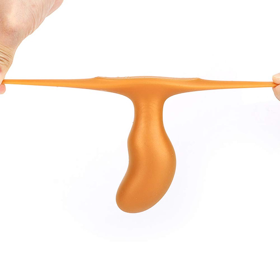 Super Soft Anal Plug, Sex Factory Flexible Liquid Silicone Butt Plug Prostate Massage G-Spot Dildo Anal Trainer Kit For Beginner Advanced Players (Xl)
