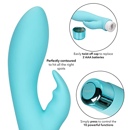 Premium Silicone Massager With Flickering Bunny Ears