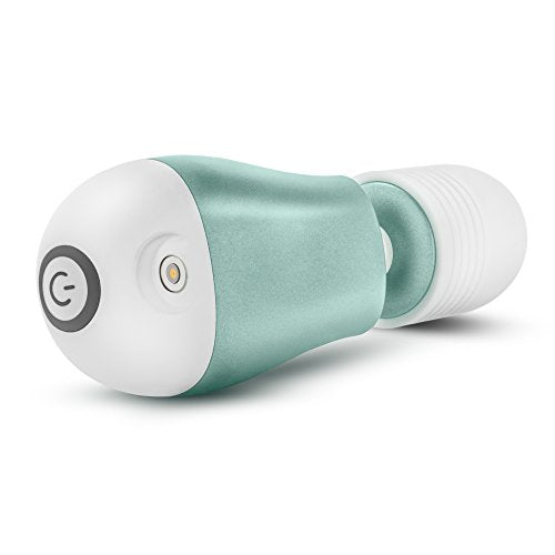 Blush Noje W2 - Usb Rechargeable Micro Wand Waterproof Massager 10 Function Clit Vibrator For Women - Sage Green