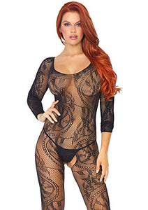 Leg Avenue Swirl Lace Bodystocking