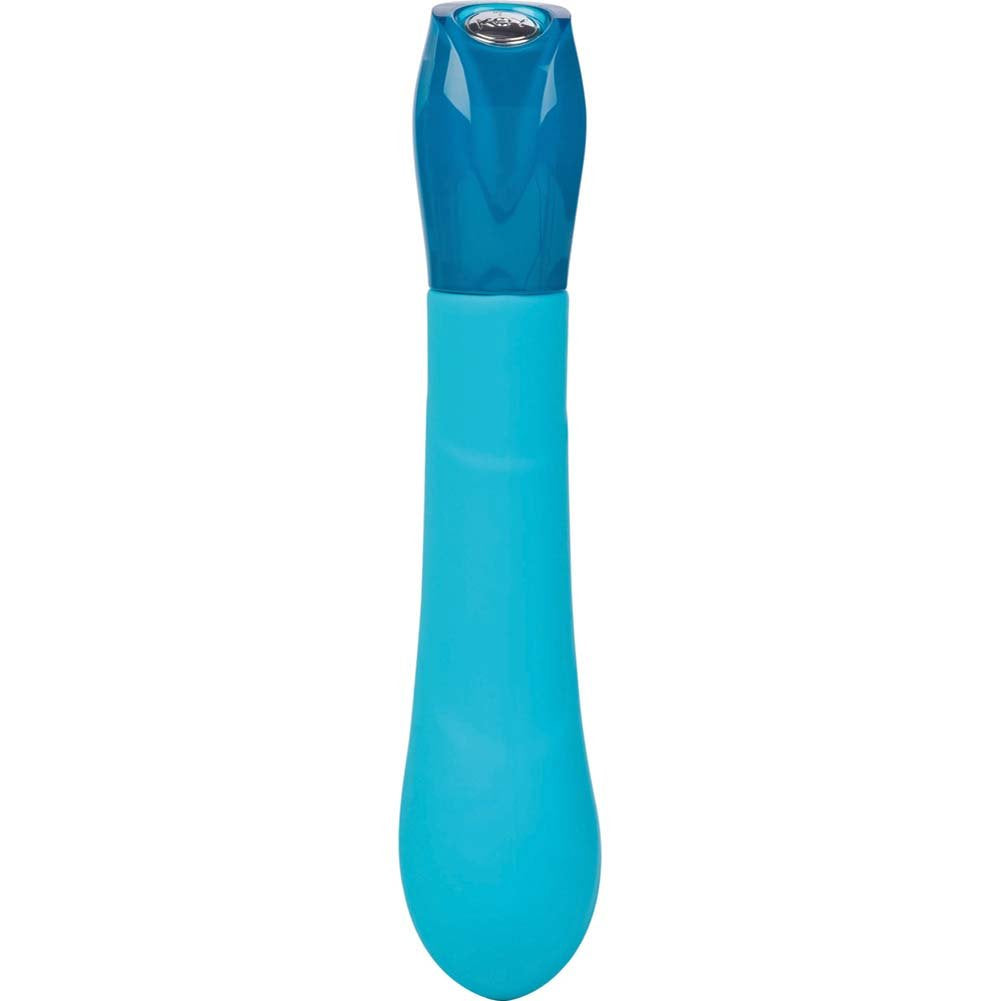 Jopen Jopen Key Ceres G Spot Silicone Vibrator Waterproof 5.5 Inch, Robin Egg Blue