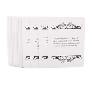 Calexotics Fifty Ways To Tease Your Lover -Sex Card Game With Blindfold Restraint Rope Dice & Feather Tickler Adult Sex Toys For Couples