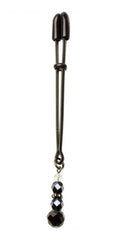 Spartacus Black Beaded Clit Clamp with Tweezer Tip, Black