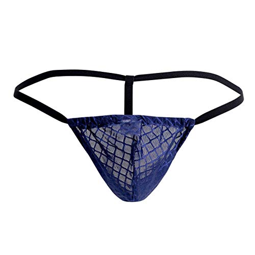 Mp Diamond Mesh Posing Strap Nav 1Sz