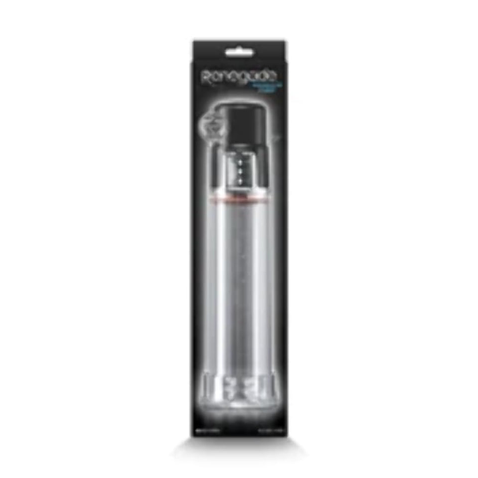 Ns Novelties Renegade Powerhouse Pump Dildo, Black