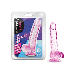 Naturally Yours Crystalline Dildo 6In Ro
