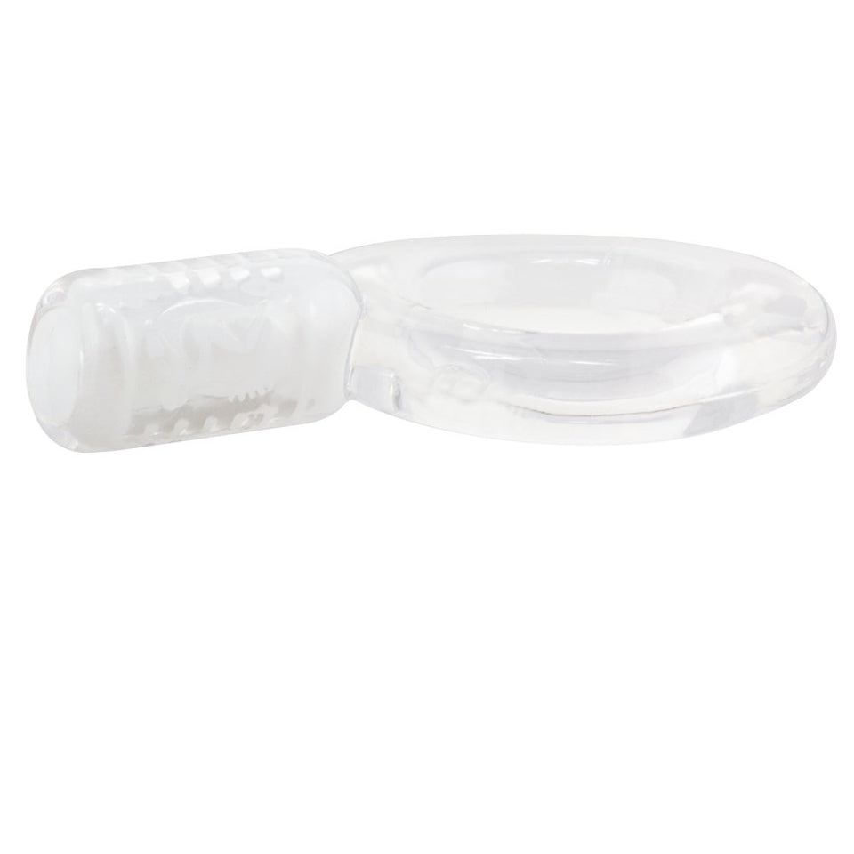 Screaming O Go Vibe Cock Ring, Clear
