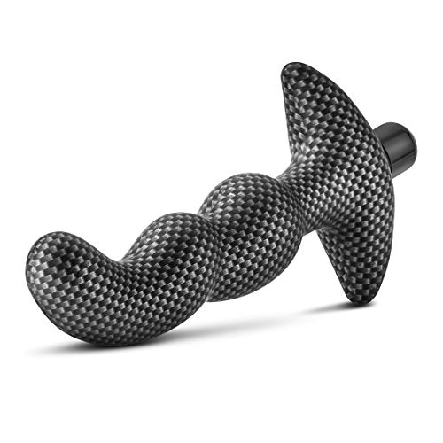 Blush Ignition Prv-02 - Vibrating Prostate Massager Anal Vibrator - Also For G Spot Pleasure - Intense Orgasms - Puria Silicone - Ultrasilk Smooth - Butt Play Sex Toy For Men, Women - Carbon Fiber
