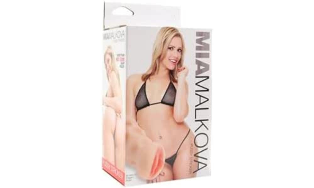 Mia Malkova Pussy Stroker-Pornstar Stroker Series-Masturbator Cup Realistic 3D Textured Tight Vagina-Pleasure Sex Toys Pocket Ma