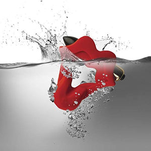 Rocks Off 40 Lixxx Dildo, Red, 13 Ounce