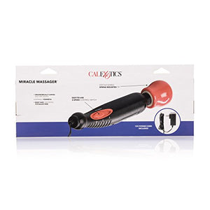 Calexotics Miracle Massager     Body Wand Vibrator For Couples     Adult Sex Personal Massager - Black