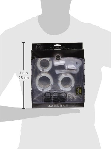 Master Series Sado Chamber Silicone Male Chastity Device