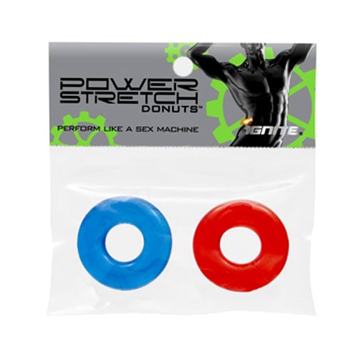 Si Power Stretch Donuts 2Pk Red/Blue