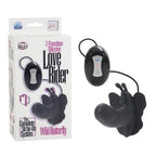 California Exotic Novelties 7-Function Silicone Love Rider Wild Butterfly - Black