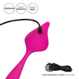 Calexotics Mini Marvels Marvelous Lover - Silicone Waterproof Compact Massager Vibrator - 10 Function Rechargeable Panty Teaser