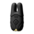 Zalo Nave Vibrating Nipple Clamps | Obsidian Black