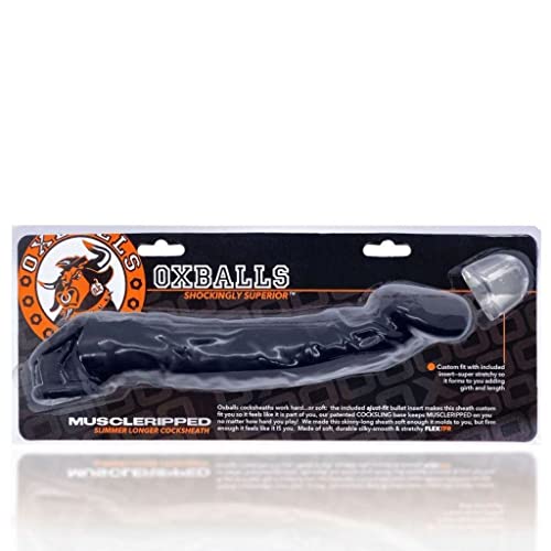 Oxballs Muscle Ripper Cocksheath Black