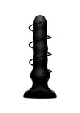 Silicone Vibrating And Squirming Plug With Remote Control
