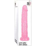Adam  Eve Jelly Slim Dildo  Pink  6    Long  55    Insertable  1    Wide  Realistic And Waterproof Anal Dildo  Compatible W
