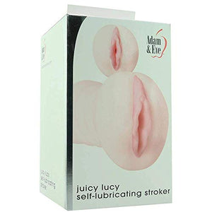 Adam & Eve Juicy Lucy Self Lubricating Stroker - Beige