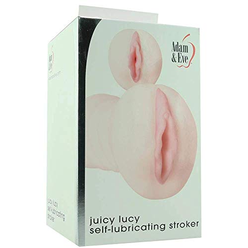 Adam & Eve Juicy Lucy Self Lubricating Stroker - Beige