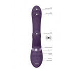 Vive-Tani Silicone Vibrator - Purple