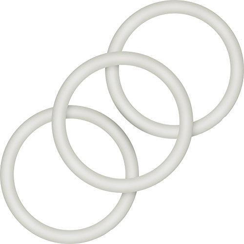 Performance Vs3 Pure Premium Silicone Cockrings Large Black