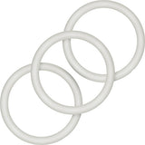 Performance Vs3 Pure Premium Silicone Cockrings Large Black