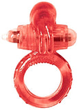 Clit Buddy 2 Vibrating Cockring (Red)