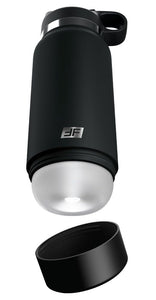 Pdx Plus Fap Flask Thrill Seeker Discreet Stroker Black Bottle Frosted