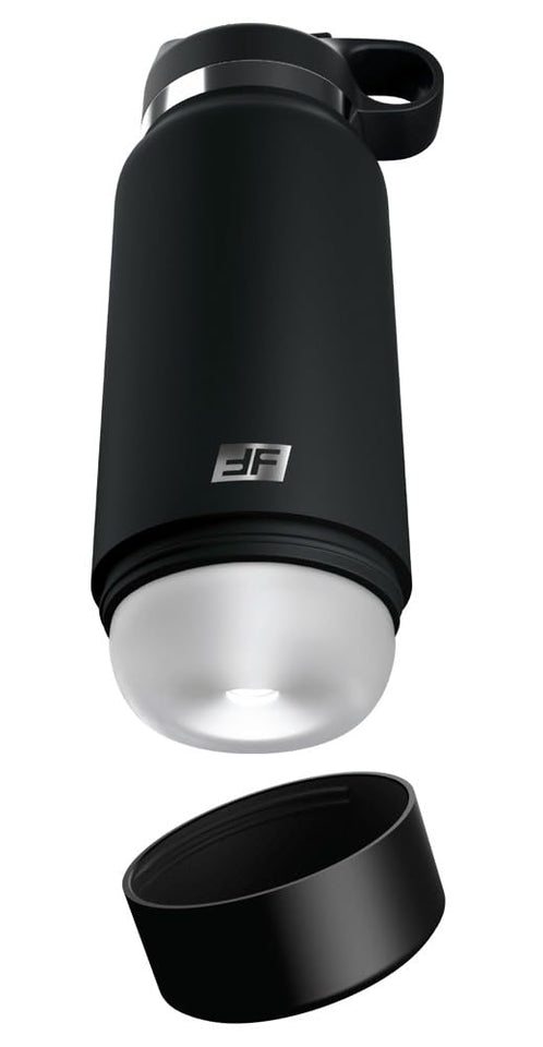 Pdx Plus Fap Flask Thrill Seeker Discreet Stroker Black Bottle Frosted