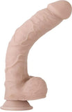 Adam And Eve - Adams Poseable True Feel Cock 11.5 Inch Dildo (Beige)