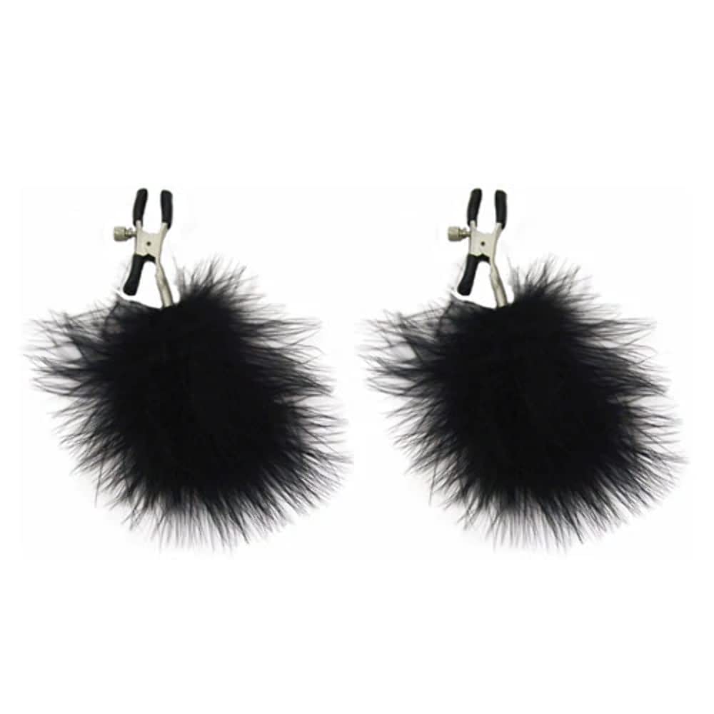 Sex And Mischief Ss10082 Feathered Nipple Clamps