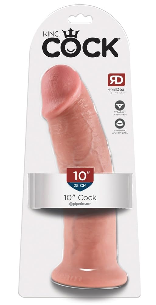 King Cock 10-Inch Cock - Flesh
