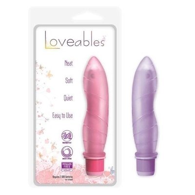 Bms Lovebles Curved Vibrator, Purple