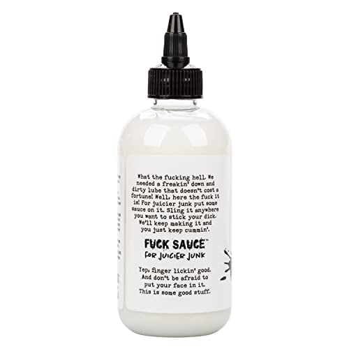 Fuck Sauce Cum Scented Lubricant 8 Oz