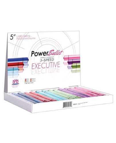 Bms Enterprises 5In Breeze Power Bullet Display - 12 Asst. Colors