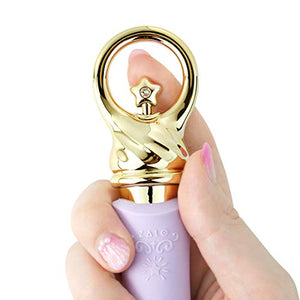 Zalo Courage Pre-Heating G-Spot Massager Push Button Control And Wireless Sex Toy With 8 Vibration Modes | Usb Rechargeable Battery | 1-Year Warranty | Fantasy Violet