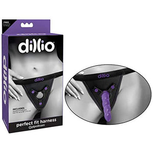 Pipedream Products Pipedream Dillio Perfect Fit Harness - Purple