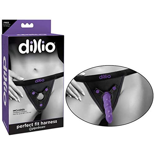 Pipedream Products Pipedream Dillio Perfect Fit Harness - Purple