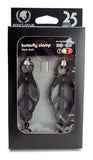 Japanese clover clamps - Black