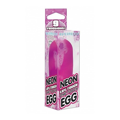 Pipedream Neon Luv Touch Egg, Pink