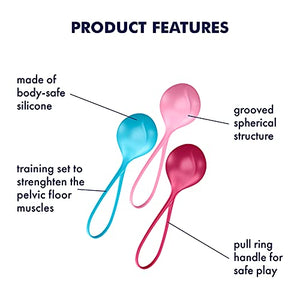 Satisfyer Strengthening Balls Set Of 3 (Net)