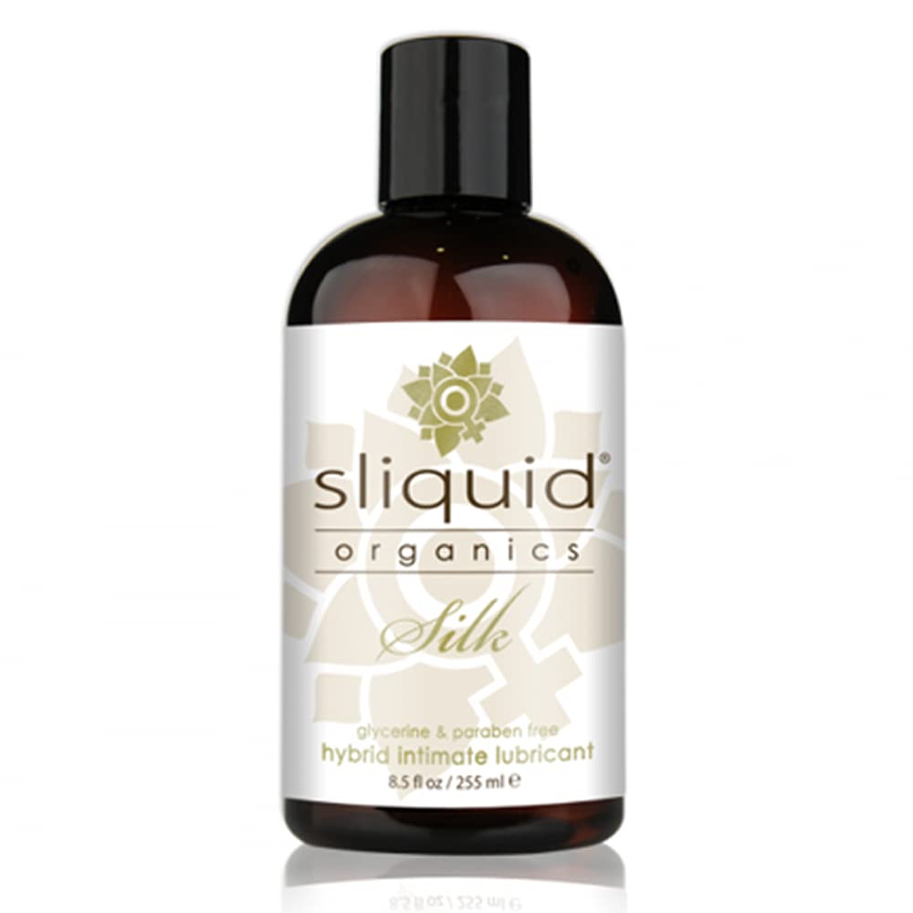 Sliquid Silk Organic Hybrid Sex Lube 8.5Oz