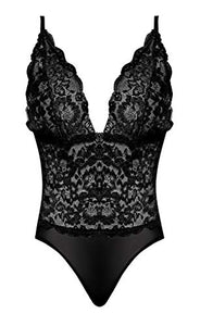 Ms Risque Business Teddy Blk Lx
